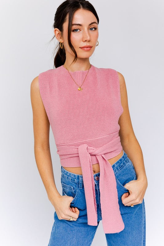 CONVERTIBLE SWEATER TANK