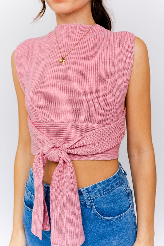 CONVERTIBLE SWEATER TANK