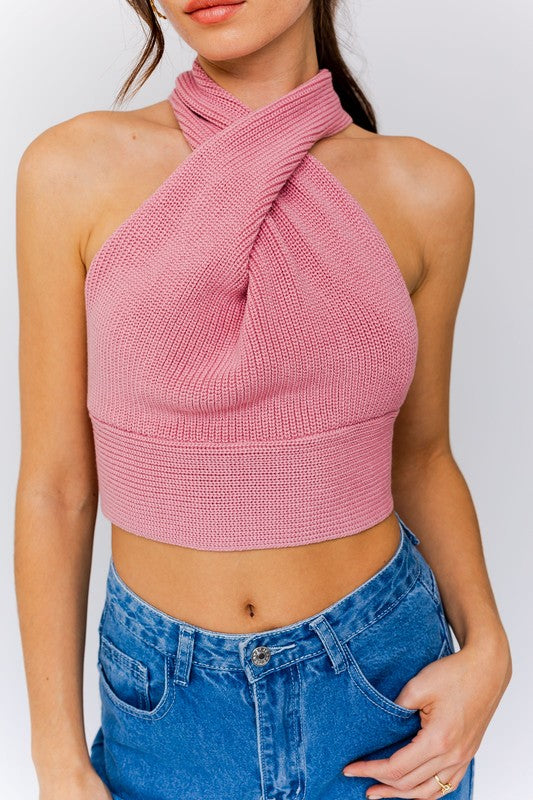 CONVERTIBLE SWEATER TANK