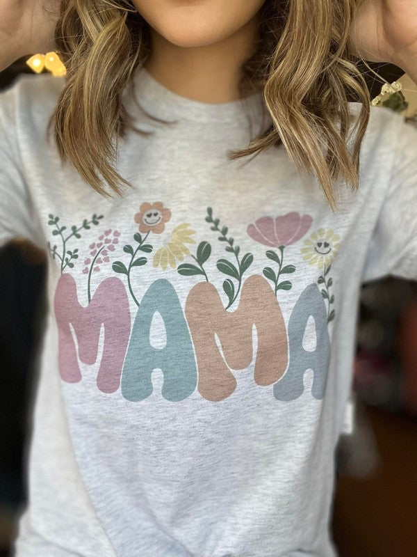 Mama Floral Tee