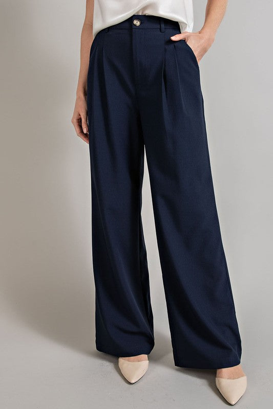 PLEATED PANTS