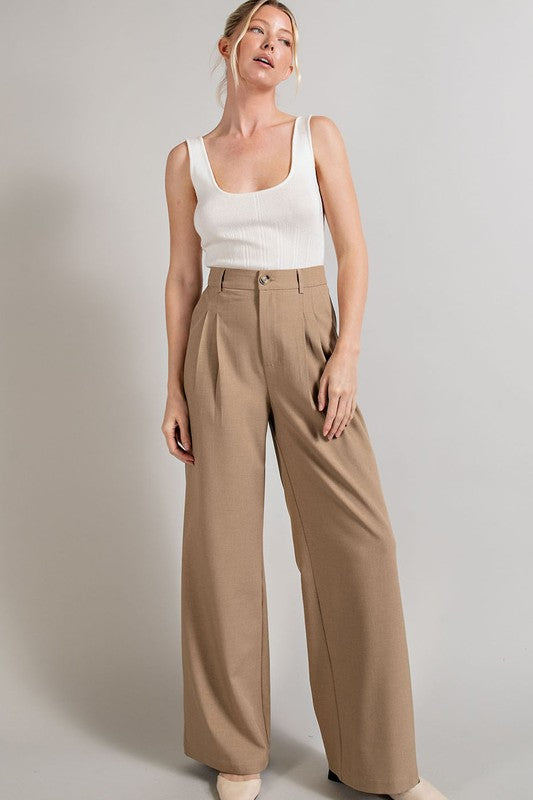 PLEATED PANTS