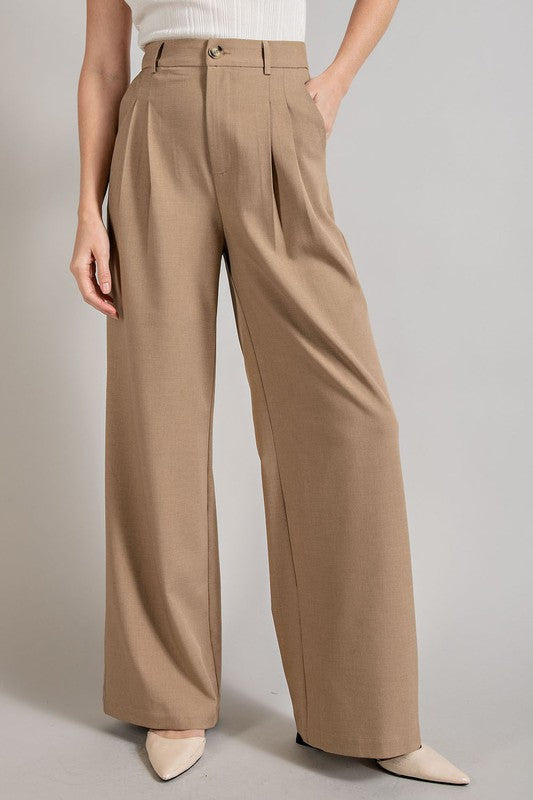 PLEATED PANTS