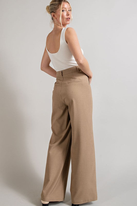 PLEATED PANTS