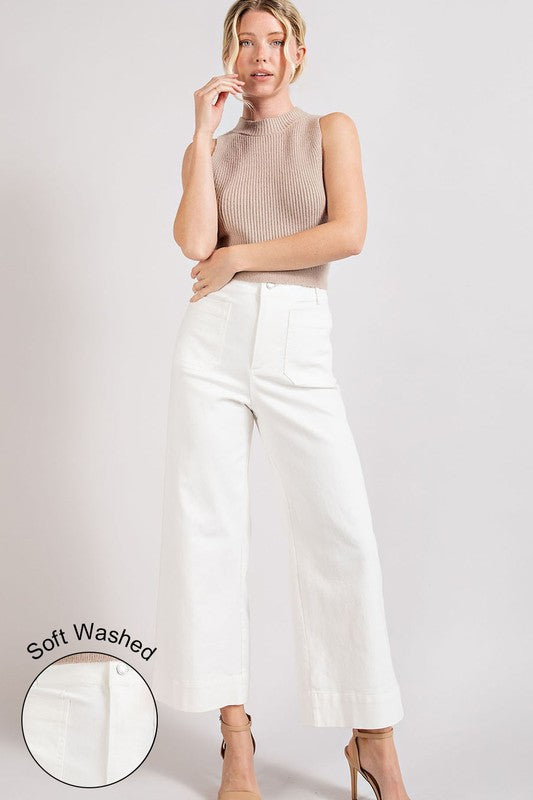 SOFT WASH WIDE LEG