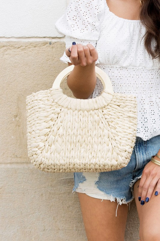 WOVEN TOTE