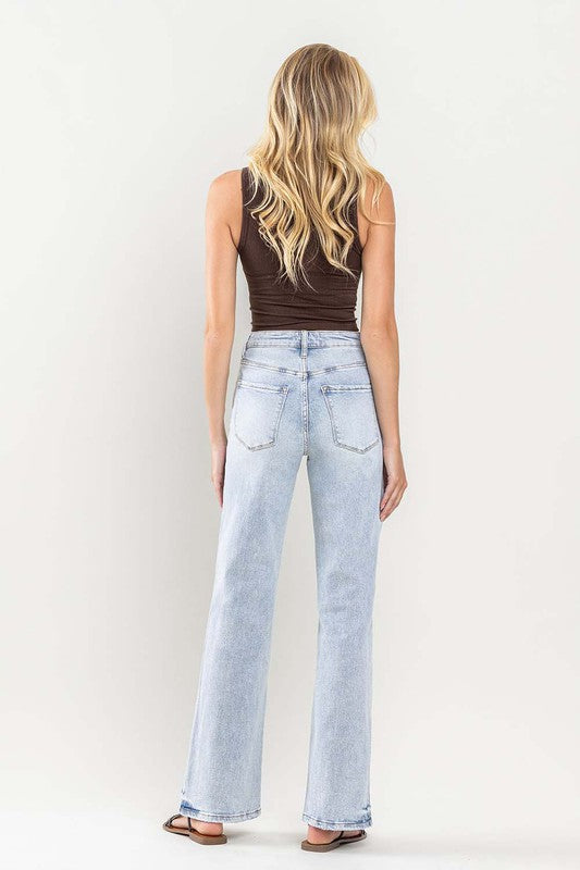 90's Vintage Super High-Rise Flare Jeans