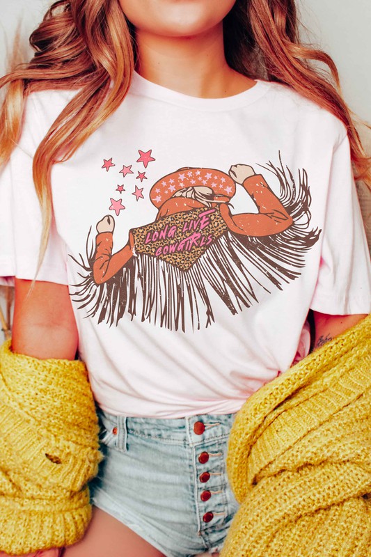 LONG LIVE COWGIRLS GRAPHIC TEE