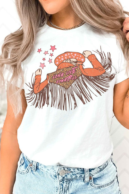 LONG LIVE COWGIRLS GRAPHIC TEE