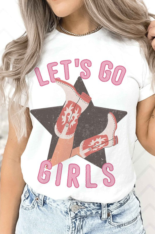 LET'S GO GIRLS GRAPHIC TEE