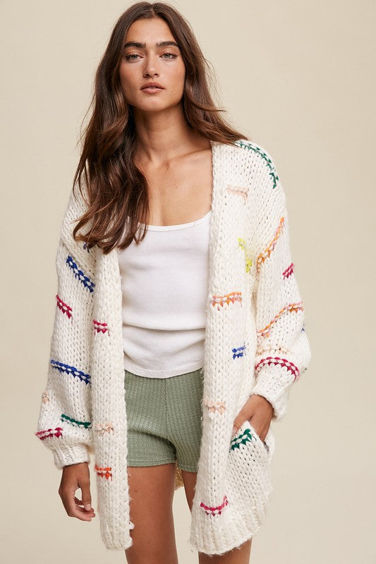 RAINBOW CARDI