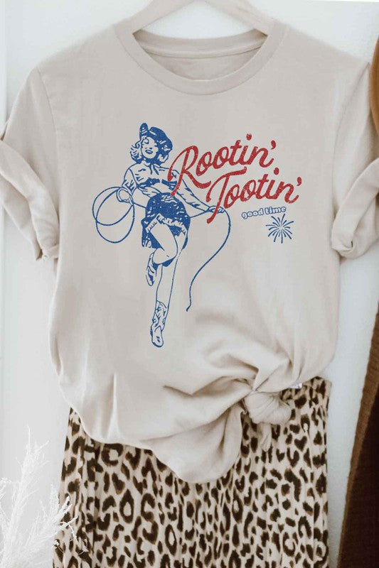 ROOTIN TOOTIN COUNTRY GRAPHIC TEE / T-SHIRT