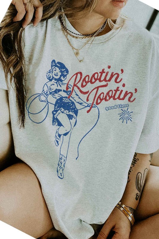 ROOTIN TOOTIN COUNTRY GRAPHIC TEE / T-SHIRT