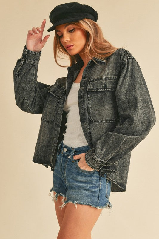 Genny Denim Top