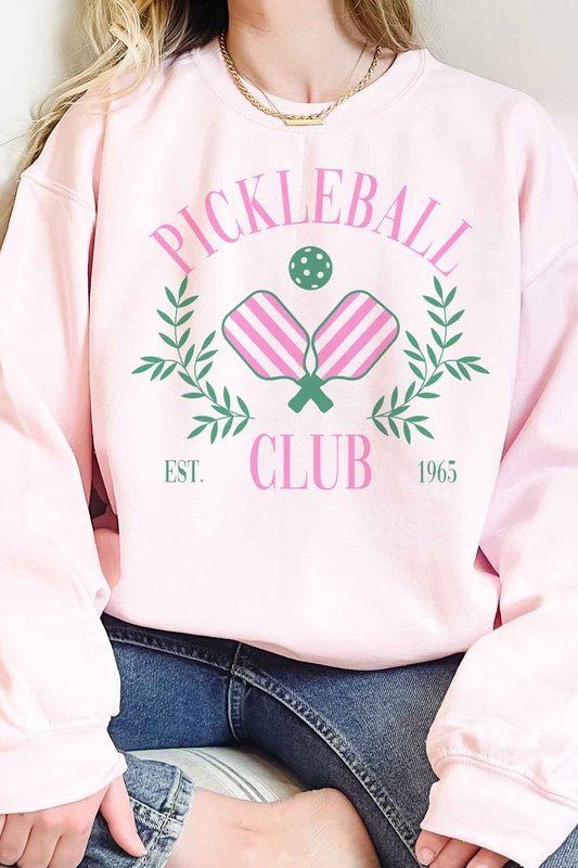 PICKLEBALL CLUB OVERSIZED SWEATSHIRT