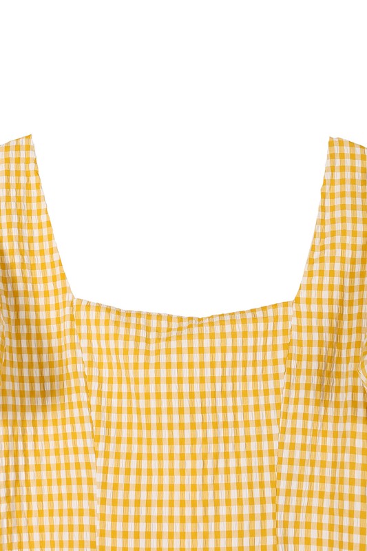 GINGHAM DRESS