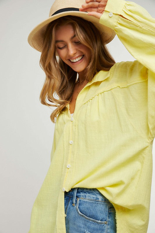 RELAXED BUTTON DOWN