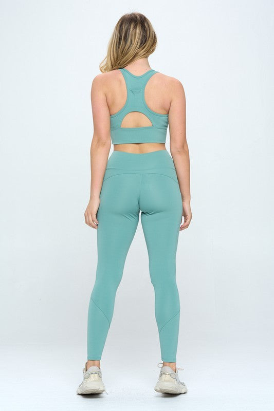 CUTOUT ACTIVEWEAR SET