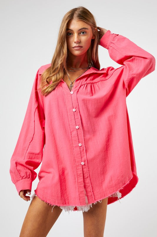 RELAXED BUTTON DOWN